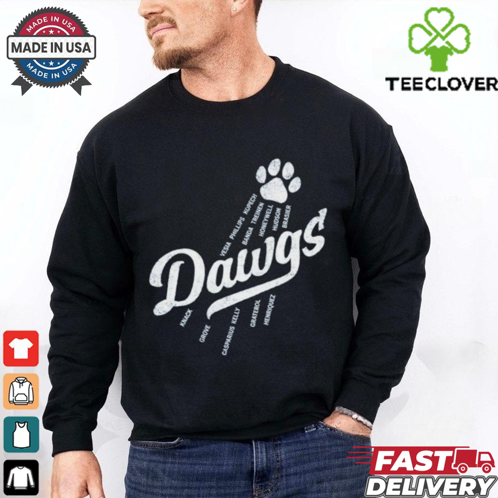 Bullpen Dawgs Los Angeles Dodgers Shirt Bullpen Dawgs Los Angeles Dodgers Shirt