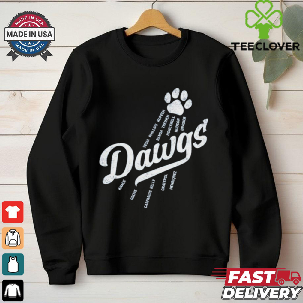Bullpen Dawgs Los Angeles Dodgers Shirt Bullpen Dawgs Los Angeles Dodgers Shirt