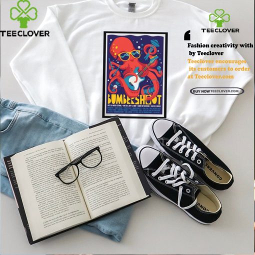 Bumbershoot arts and music festival seattle center aug 31 and sept 1 2024 tour poster shirt