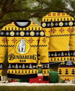 Bundaberg Original Rum Christmas Ugly Sweater Bundaberg Rum Christmas Sweater