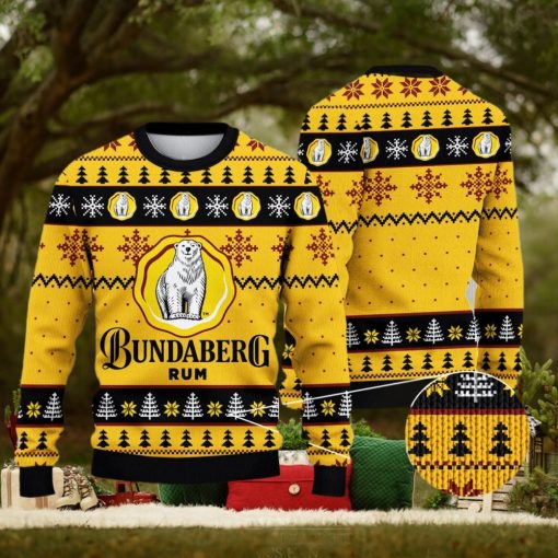 Bundaberg Original Rum Christmas Ugly Sweater Bundaberg Rum Christmas Sweater