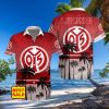 Furman Paladins 3D Hawaiian Shirt Flame Ball NCAA Men And Women Gift For Fans