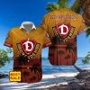 EFL Fans Lincoln City FC Logo Hibiscus Pattern Hawaiian Shirt And Short Set