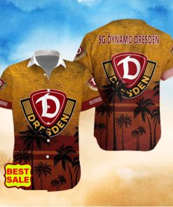 Bundesliga Fans Dynamo Dresden Logo Hawaiian Shirt And Short Men Women Set