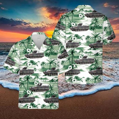 Bundeswehr Marder 1A3 Artilleriebeobachter Hawaiian Shirt