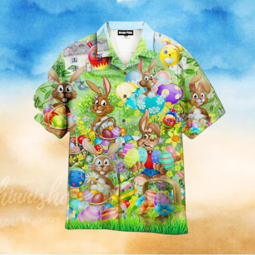 Bunny Enjoy Easter Day Aloha Hawaiian Shirts For Men And Women Bunny Enjoy Easter Day Aloha Hawaiian Shirts For Men And Women