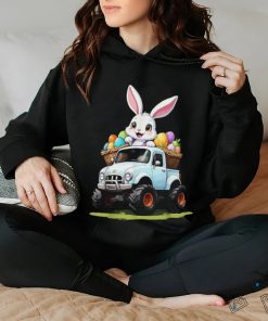 Bunny happy easter monster truck boys girls eggs toddler t hoodie, sweater, longsleeve, shirt v-neck, t-shirt