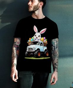 Bunny happy easter monster truck boys girls eggs toddler t hoodie, sweater, longsleeve, shirt v-neck, t-shirt