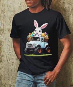 Bunny happy easter monster truck boys girls eggs toddler t hoodie, sweater, longsleeve, shirt v-neck, t-shirt