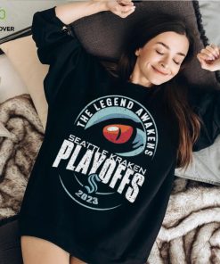 Buoy wearing the legend awakens Seattle kraken playoffs 2023 shirt