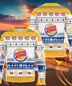 Burger King Hooray Xmas Signature 2023 Ugly Christmas Sweater