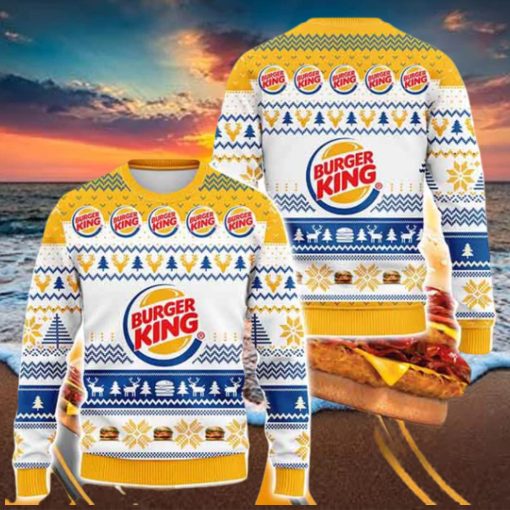 Burger King Hooray Xmas Signature 2023 Ugly Christmas Sweater