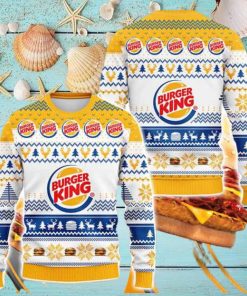 Burger King Hooray Xmas Signature 2023 Ugly Christmas Sweater