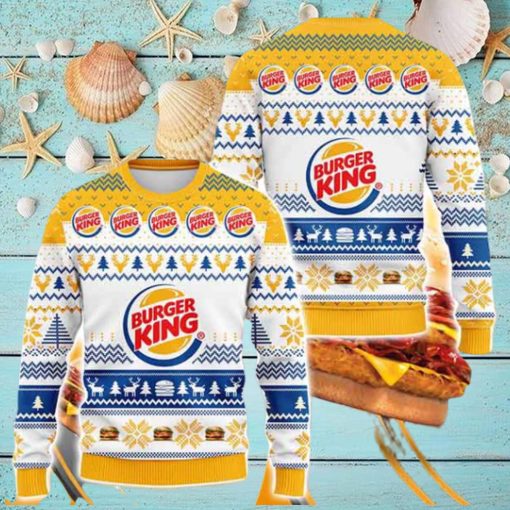 Burger King Hooray Xmas Signature 2023 Ugly Christmas Sweater