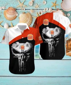 Burger King Logo Brand Hawaiian Shirt Skull Gift Summer