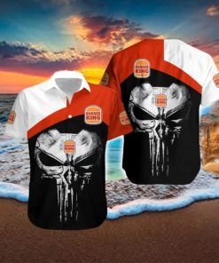 Burger King Logo Brand Hawaiian Shirt Skull Gift Summer