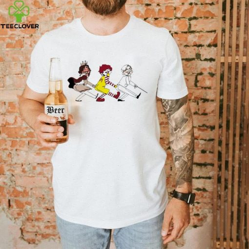 Burger King Ronald McDonald and Colonel Sanders shirt