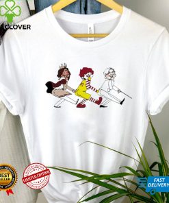 Burger King Ronald McDonald and Colonel Sanders shirt