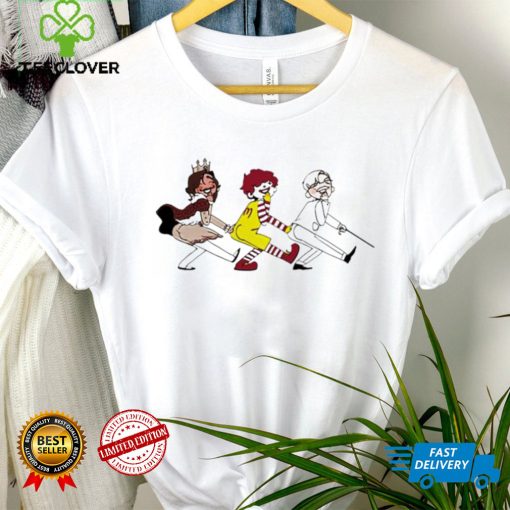 Burger King Ronald McDonald and Colonel Sanders shirt