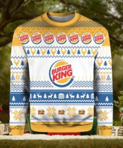Burger King Ugly Christmas Sweater
