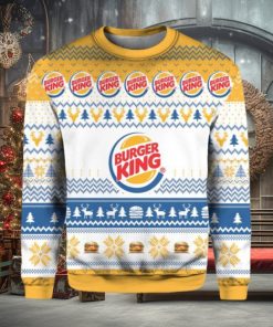 Burger King Ugly Christmas Sweater