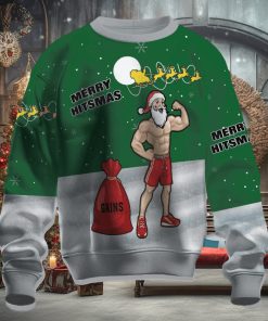 Burly Santa Ugly Christmas Sweater