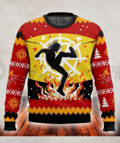 Burn It Down Seth Rollins Wwe Ugly Sweater