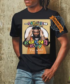 Burna Boy Shellona St Tropez On July 22 2024 Shirt