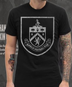 Burnley 1863FC Mono Crest Slub T Shirt 6 Burnley 1863FC Mono Crest Slub T Shirt