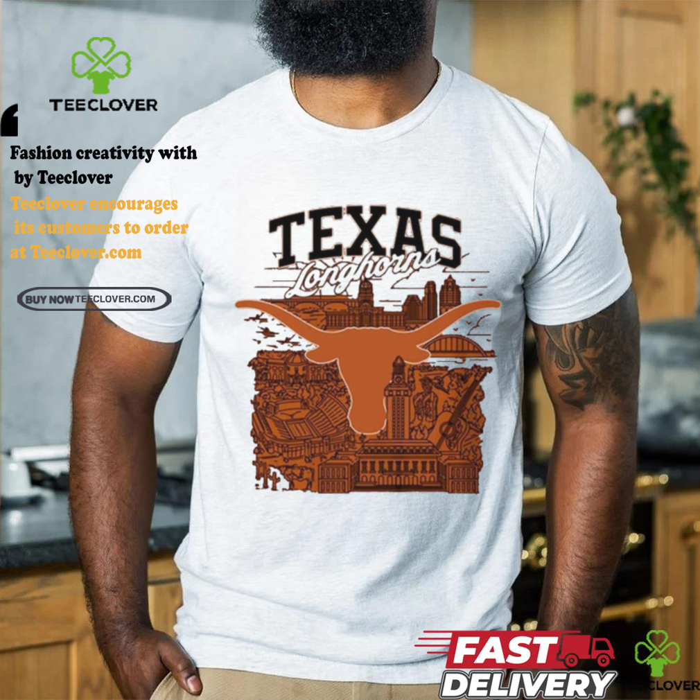 Burnt Orange Texas Longhorns City Line Shirt Burnt Orange Texas Longhorns City Line Shirt