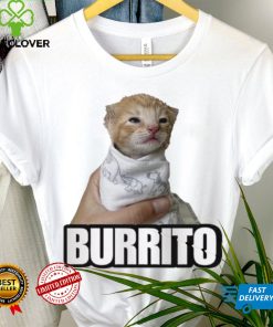 Burrito cat shirt