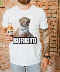 Burrito cat shirt 1 Burrito cat shirt