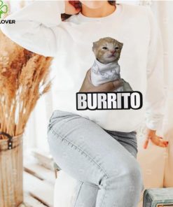 Burrito cat shirt 2 Burrito cat shirt