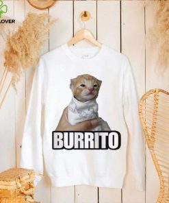 Burrito cat shirt 3 Burrito cat shirt