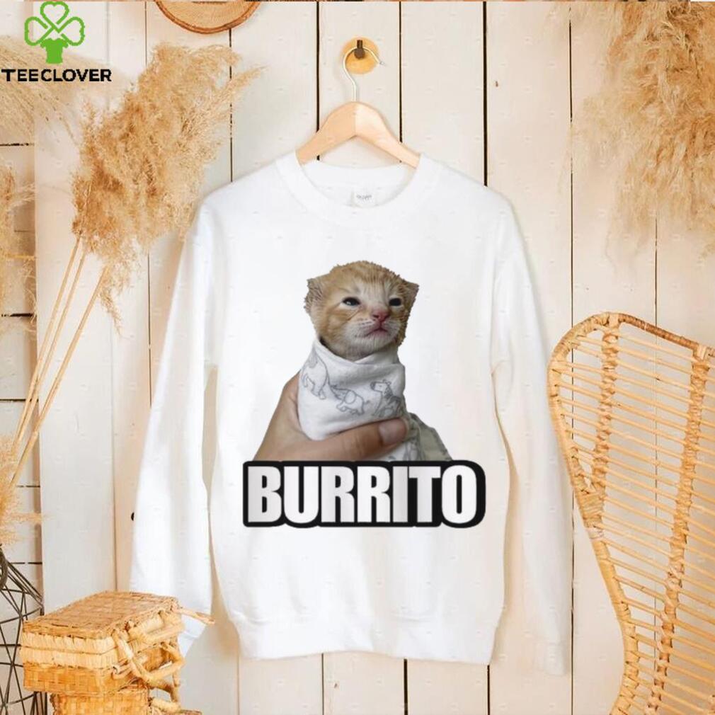 Burrito cat shirt Burrito cat shirt