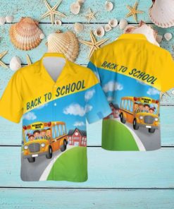Bus Driver Back To School Hawaiian Shirt