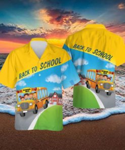 Bus Driver Back To School Hawaiian Shirt