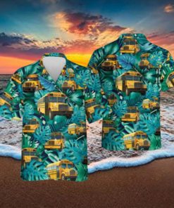 Bus Driver Tropical Hawaiian Shirt