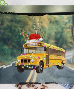 Bus School Christmas Ornament