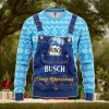 Santa Claus Cute Pug Dog Ugly Christmas Sweater Knitted Gift For Men And Women