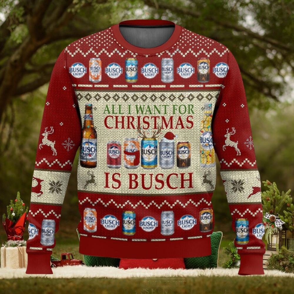 Busch hot sale ugly sweater