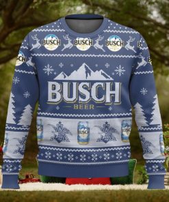 Busch Beer Christmas Ugly Sweater Special Gift For Xmas