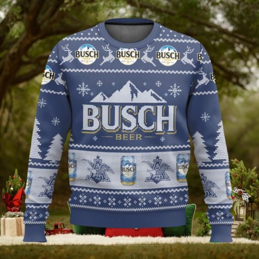 Busch Beer Christmas Ugly Sweater Special Gift For Xmas