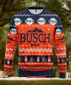 Busch Beer Ugly Christmas Sweater For Men Women