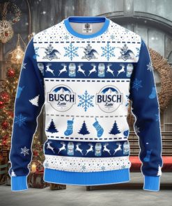 Busch Latte Beer Ugly Christmas Sweater Amazing Gift Men And Women Christmas Gift