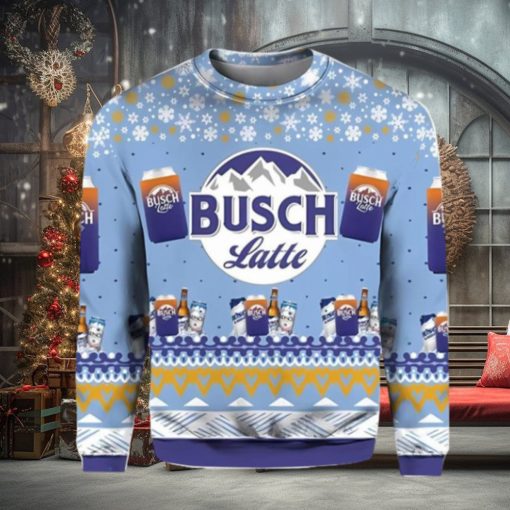 Busch Latte Ugly Christmas Sweater