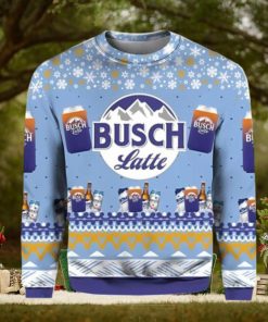 Busch Latte Ugly Christmas Sweater