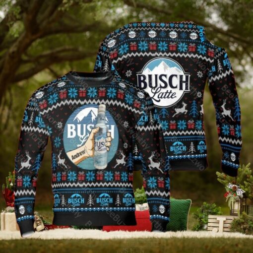 Busch Latte Unisex Personalized Ugly Christmas Sweater