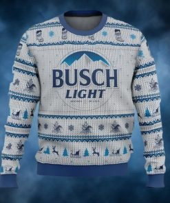 Busch Light Beer Christmas Ugly Sweater, Faux Wool Sweater, International Beer Day, Gifts For Beer Lovers, Best Christmas Gifts For 2022 – Prinvity