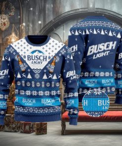 Busch Light Beer Knitted Xmas Sweater Gift Men And Women